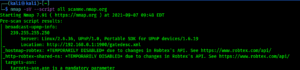 nmap all scripts running at once